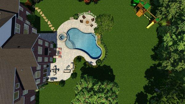 Lakemont pool design