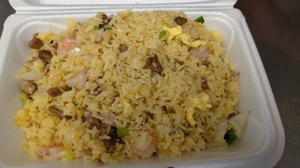 Shrimp fried rice