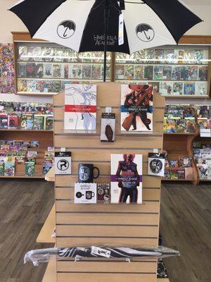 Umbrella Academy display