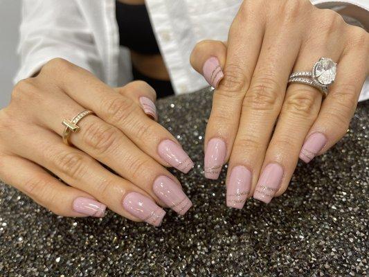 Calcium Gel on natural Nails