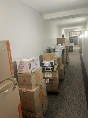 Moving boxes