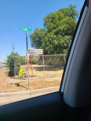 On Kamm Avenue & Evans Drive, next to Dinuba Healthcare