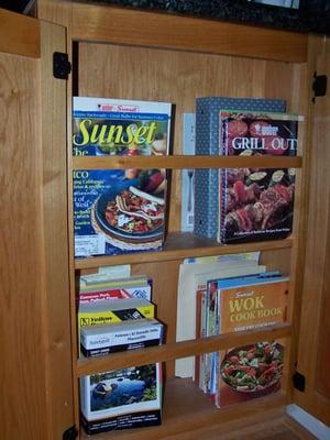 Cookbook Cabinet by Osborn Construction