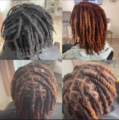 Dreadlocks color and styles