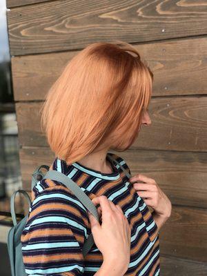 Peachy peachy bob by Blair