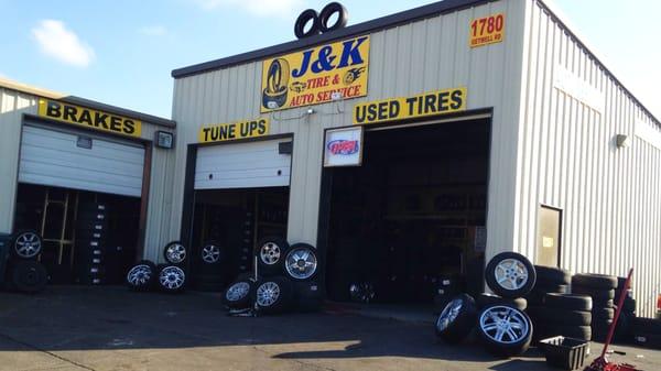 J&K Tire and Auto Service shop at 1780 Getwell Road.