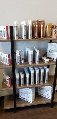 Also proudly carrying Rusk Pro and Brazilian Blowout!