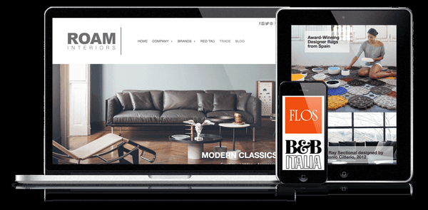 ROAM Interiors in Minnesota (WordPress Development)