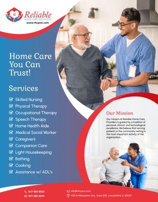 Reliable Home Care Providers