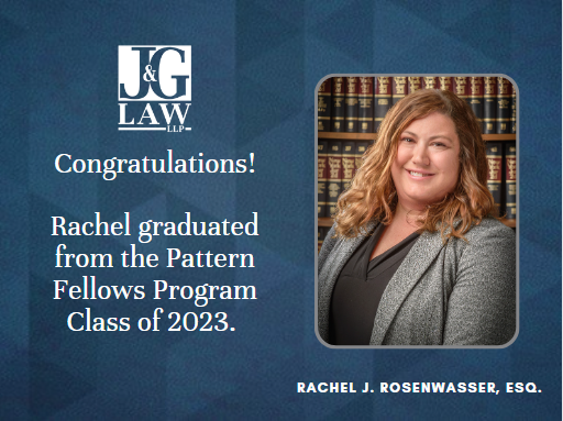 Rachel J. Rosenwasser, Esq. graduates Pattern Fellows Program Class of 2023