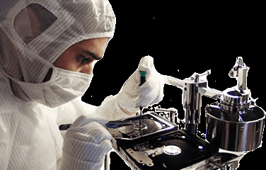 Clean room data recovery