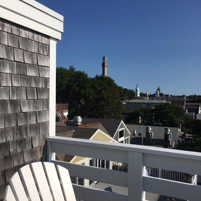 View of the Pilgrim Monument.