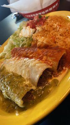 Enchiladas Bandera