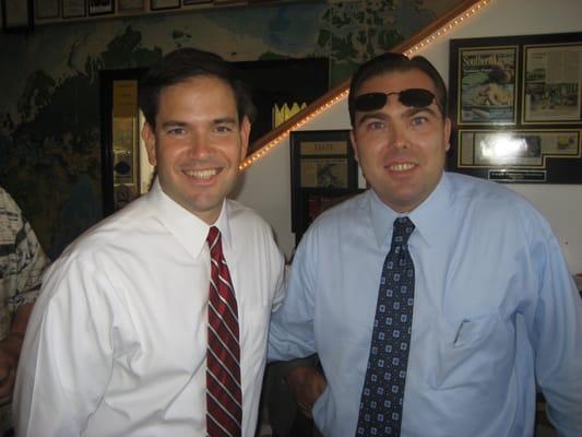 Senator Marco Rubio and Immigration Attorney Andy G. Strickland