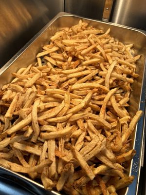 Hand cut fries