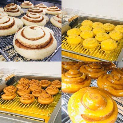 Cinnamon Roll Process