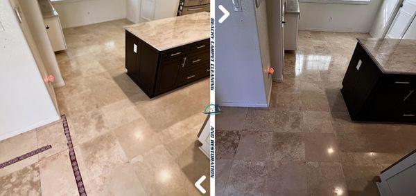 Travertine Polishing