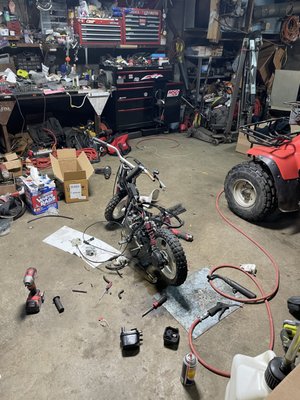 1992 Pw50 restoration