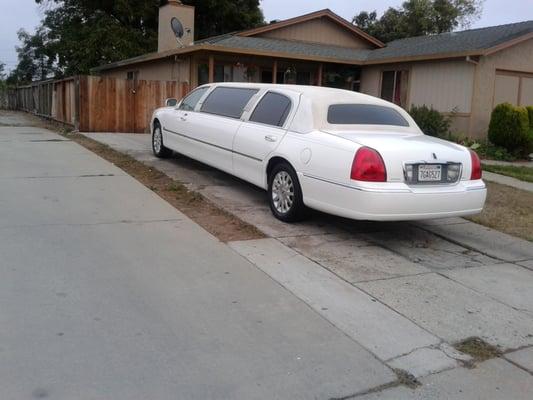 6 passenger limousine(tiffany edition) available for $60 hr. Call me at vidalez limousine service 831-613-3155