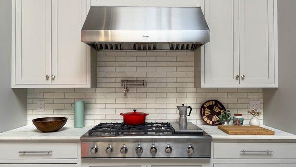 Bond Street Studio's Shoot Kitchen 2 with Earl Grey Cabinets - Photo Rental Studio -  Brooklyn, NY