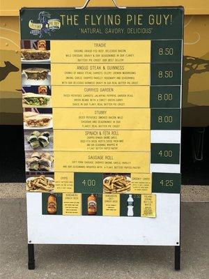 Menu board