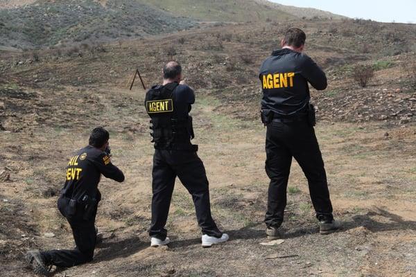 We continually send our team to tactical and firearms training courses so that we can provide the best service possible. 