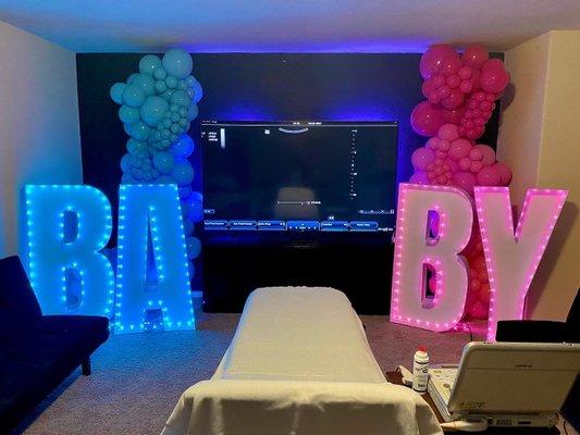 At Home Gender Reveal!