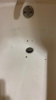 Bathtub ring dirt