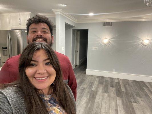 Our first home!