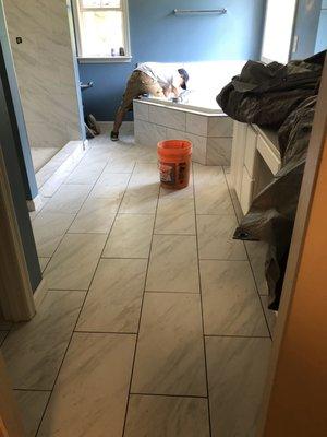 Bathroom remodeling