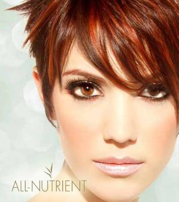 Now using ALL-NUTRIENT organic hair color