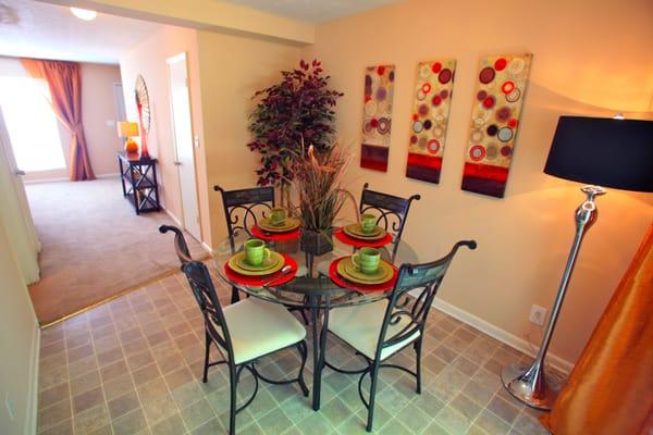 A quaint dining area can be yours!