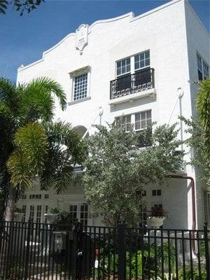 Exterior of The Fountain - Cute historic art deco building, fully restored