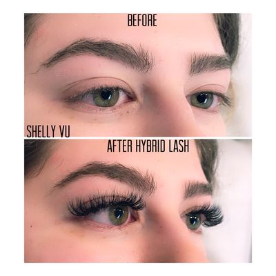 After Hybrid Lash