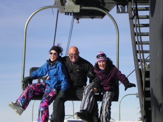 Sunrise Peak with my daughters