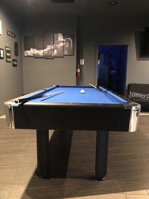 New pool table