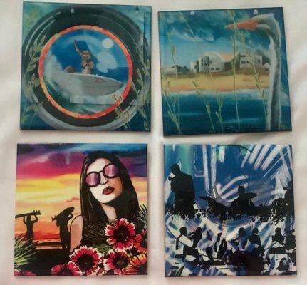 Coasters- amazing color and a customer favorite