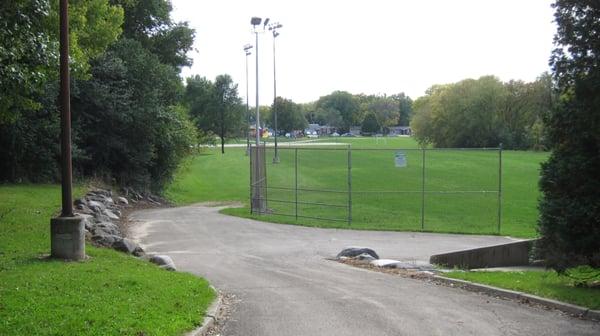 View from the shelter house