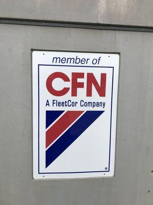 MEMBER OF COMMERCIAL FUELING NETWORK