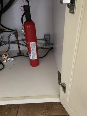 Outlet moved closer to dishwasher