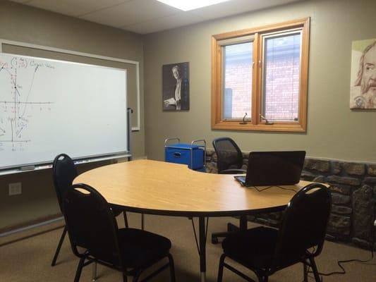 One of The learning rooms at NWA Center for Mathematics