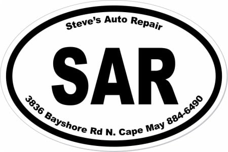 Get your FREE sar sticker. With this sticker on you car you get free towing* 5% off repairs, and a chance to win an Oil Change!