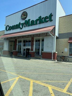 County Market on Carpenter street in Springfield Illinois.