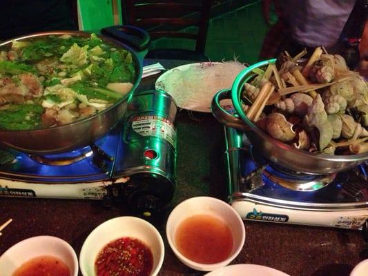 Best place for hot pot and snails!