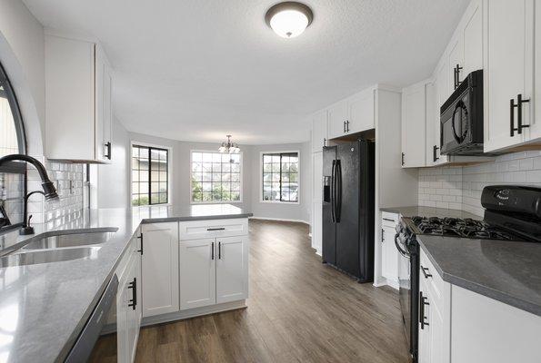 renovated kitchen