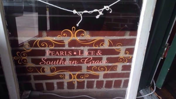 Pearls Lace and Southern Grace