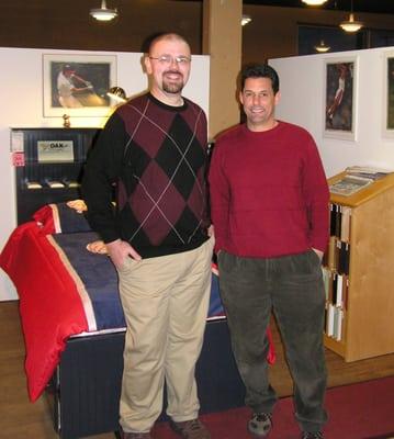 Owner Mike Hatler & Store Manager Eric Goordman