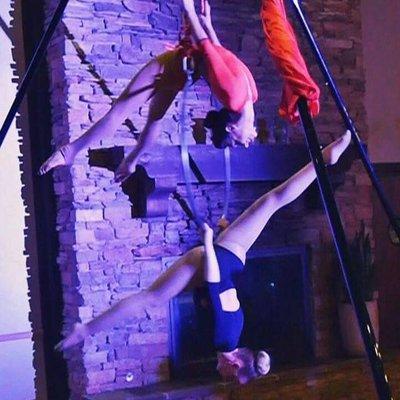 Aerialists- Lyra or Silks  Adjustable Height Aerial Rig