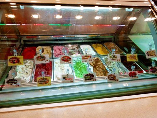 Gelato Ice creams! Many Flavors!