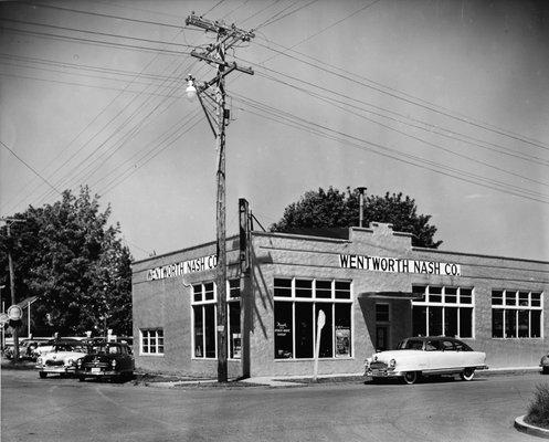 Our building was originally the Wentworth Nash dealership.  This photo circa 1950